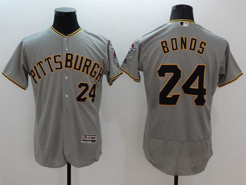 Pittsburgh Pirates #24 Barry Bonds Gray 2016 Flexbase Authentic Collection Stitched Jersey,We sell and wholesale Pittsburgh Pirates #24 Barry Bonds Gray 2016 Flexbase Authentic Collection Stitched Jersey on line form chian!